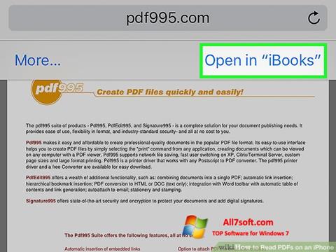 Screenshot Pdf995 untuk Windows 7
