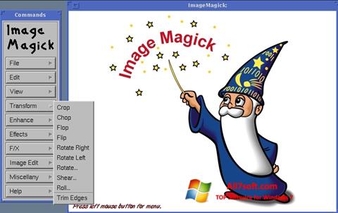 Screenshot ImageMagick untuk Windows 7