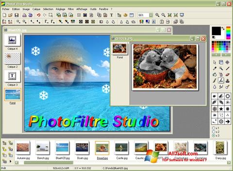 Screenshot PhotoFiltre untuk Windows 7