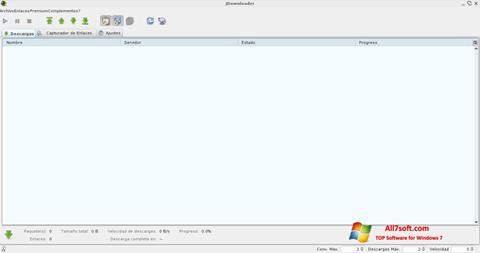 Screenshot JDownloader untuk Windows 7