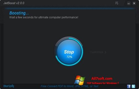 Screenshot JetBoost untuk Windows 7