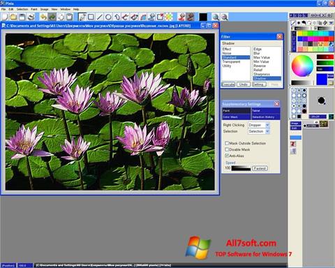 Screenshot Pixia untuk Windows 7