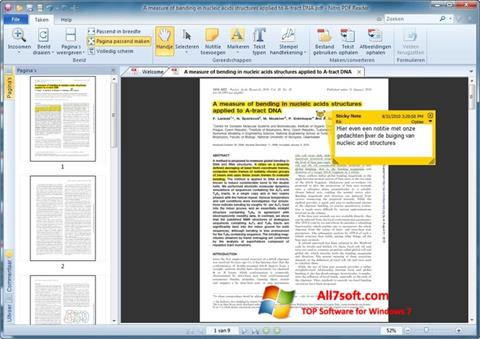 Screenshot Nitro PDF Reader untuk Windows 7