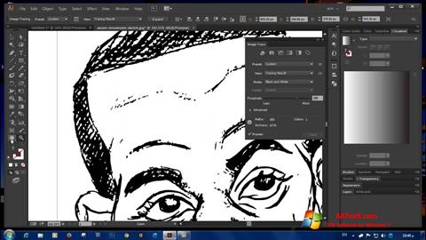 Screenshot Adobe Illustrator CC untuk Windows 7