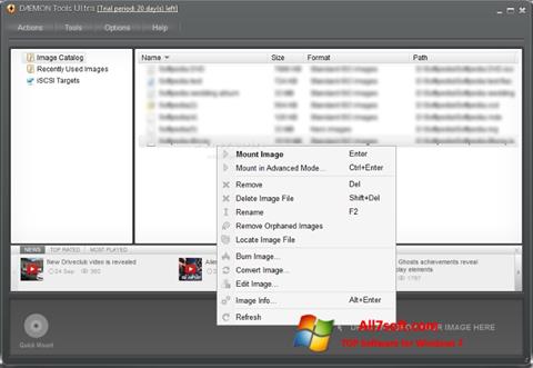 Screenshot DAEMON Tools Ultra untuk Windows 7
