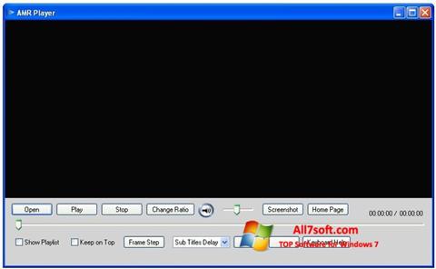 Screenshot AMR Player untuk Windows 7