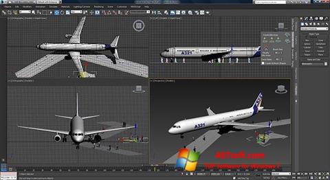 Screenshot 3ds Max untuk Windows 7