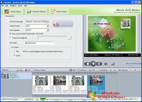 Screenshot DVD Maker untuk Windows 7