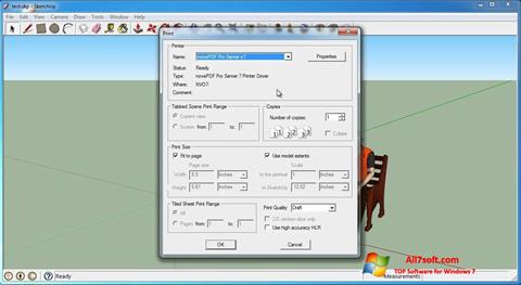 Screenshot SketchUp Make untuk Windows 7