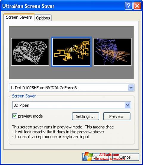 Screenshot UltraMon untuk Windows 7