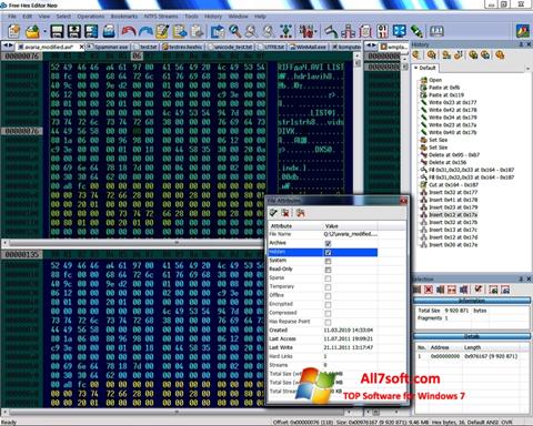 Screenshot Hex Editor Neo untuk Windows 7