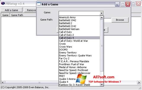 Screenshot PunkBuster untuk Windows 7