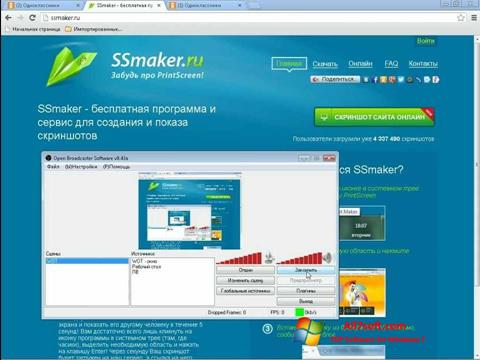 Screenshot SSmaker untuk Windows 7