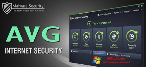 Screenshot AVG Internet Security untuk Windows 7