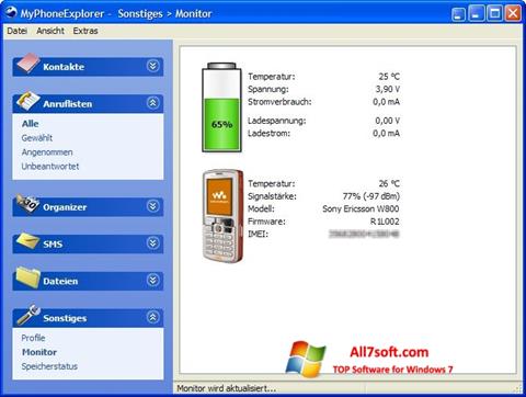 Screenshot MyPhoneExplorer untuk Windows 7