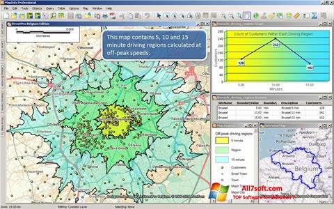 Screenshot MapInfo Professional untuk Windows 7