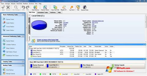 Screenshot Paragon Hard Disk Manager untuk Windows 7