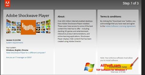 Screenshot Shockwave Player untuk Windows 7