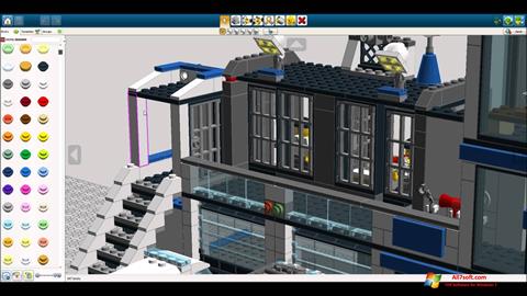 Screenshot LEGO Digital Designer untuk Windows 7