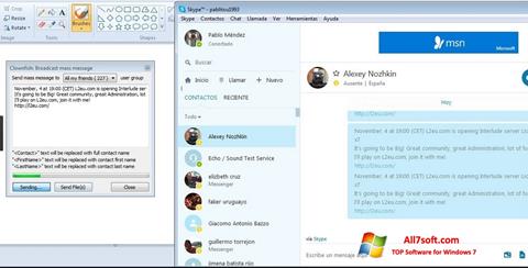 Screenshot Clownfish untuk Windows 7