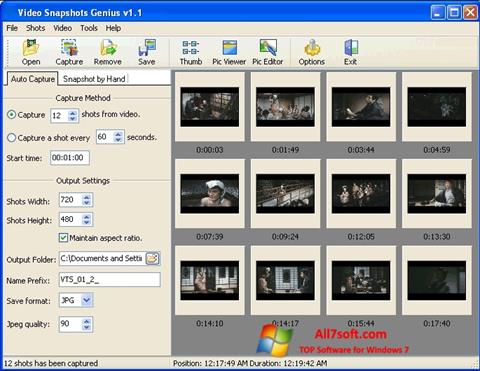 Screenshot SnapShot untuk Windows 7