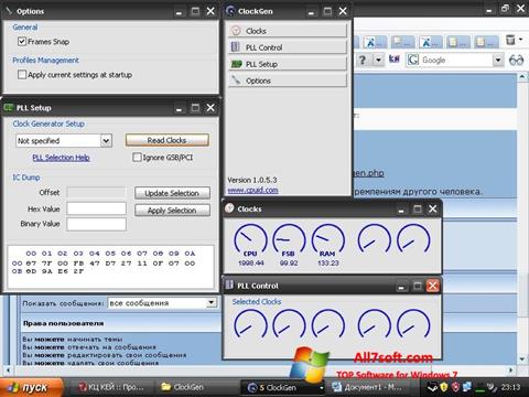 Screenshot ClockGen untuk Windows 7