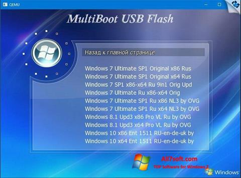Screenshot MultiBoot USB untuk Windows 7