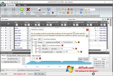 Screenshot Key Collector untuk Windows 7