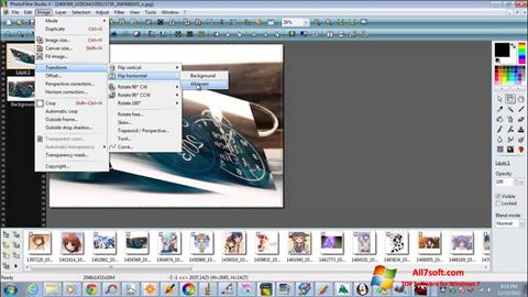Screenshot PhotoFiltre Studio X untuk Windows 7