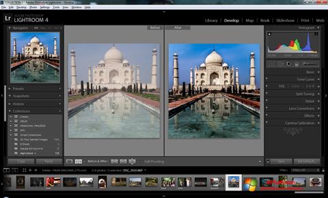 Screenshot Adobe Photoshop Lightroom untuk Windows 7