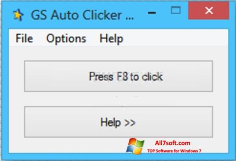 Screenshot GS Auto Clicker untuk Windows 7