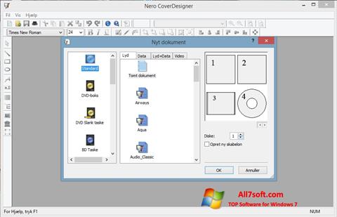 Screenshot Nero Cover Designer untuk Windows 7