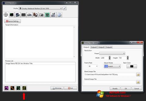 Screenshot Dxtory untuk Windows 7
