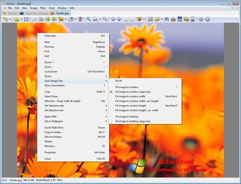 Screenshot XnView untuk Windows 7