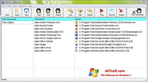 Screenshot Typle untuk Windows 7