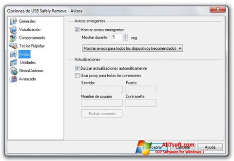 Screenshot USB Safely Remove untuk Windows 7
