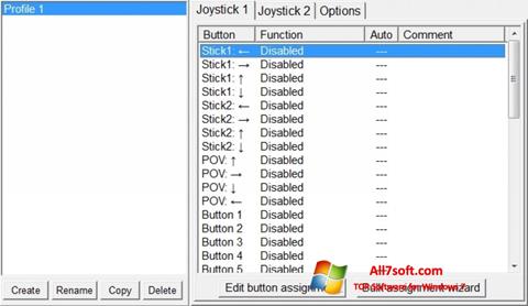 Screenshot JoyToKey untuk Windows 7
