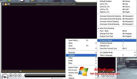 Screenshot GOM Player untuk Windows 7