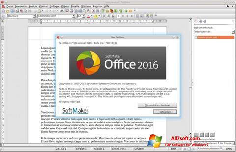 Screenshot SoftMaker Office untuk Windows 7