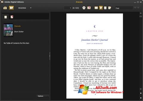 Screenshot Adobe Digital Editions untuk Windows 7