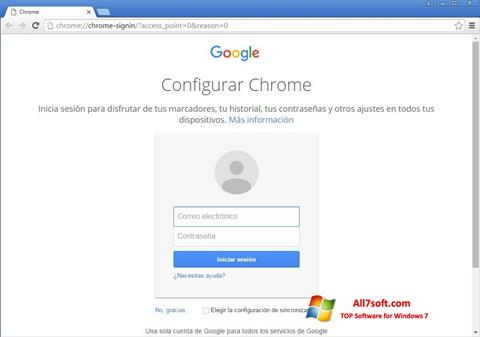 Screenshot Google Chrome Canary untuk Windows 7
