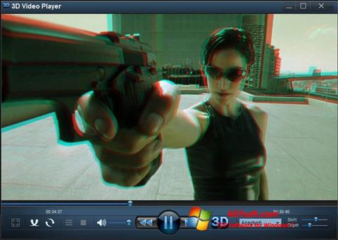 Screenshot 3D Video Player untuk Windows 7
