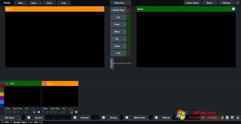 Screenshot vMix untuk Windows 7