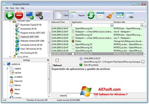 Screenshot Keylogger untuk Windows 7