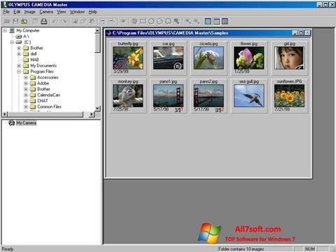 Screenshot Olympus Master untuk Windows 7