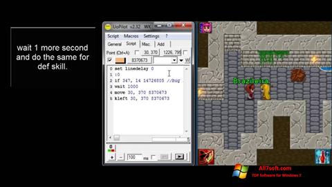 Screenshot UoPilot untuk Windows 7