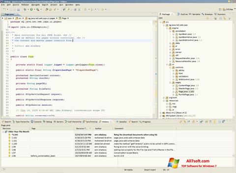 Screenshot Eclipse untuk Windows 7