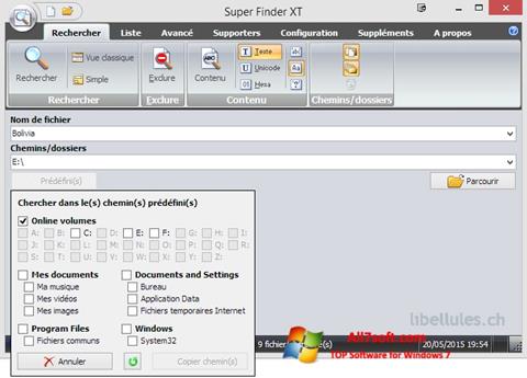 Screenshot Super Finder XT untuk Windows 7