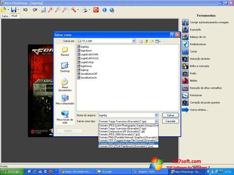 Screenshot Nero PhotoSnap untuk Windows 7