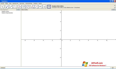 Screenshot GeoGebra untuk Windows 7